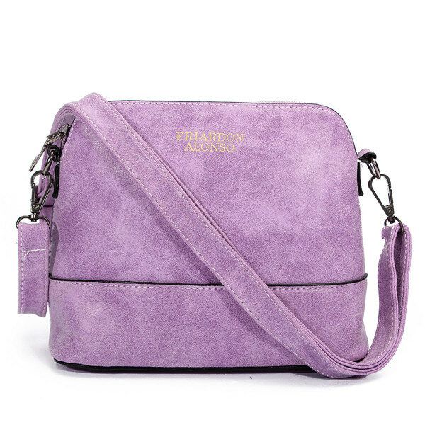 Bolsos De Concha De Nubuck Para Mujer Bolsos De Hombro Vintage Para Niñas Bolsos Cruzados Bolsos De Hombreajero