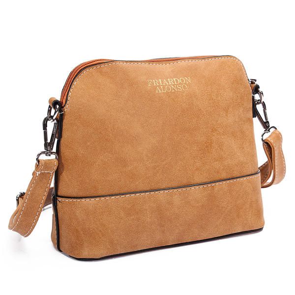 Bolsos De Concha De Nubuck Para Mujer Bolsos De Hombro Vintage Para Niñas Bolsos Cruzados Bolsos De Hombreajero