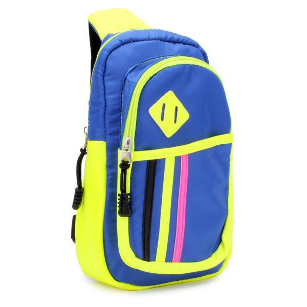 Bolsos Deportivos Casuales Para Hombres Y Mujeres Bolsos De Pecho De Color En Bloque Bolsos De Hombro