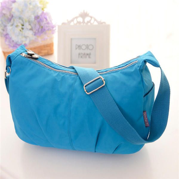 Bolsos De Hombreajero Casuales Para Mujer Bolsos De Hombro Ligeros De Nailon