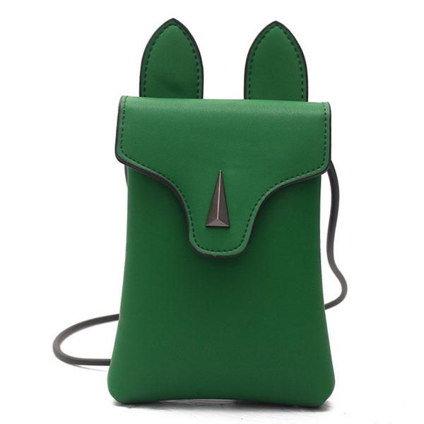 Bolsos De Hombro De Gato Lindo Para Mujer Mini Bolsos Cruzados De Animales Para Niñas Monedero Para Teléfono De 5.5 Pulgada Para Iphone 7p