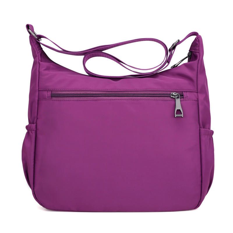 Bolsos De Hombro Ligeros De Nailon Para Mujer Bolso Bandolera Con Múltiples Bolsillos