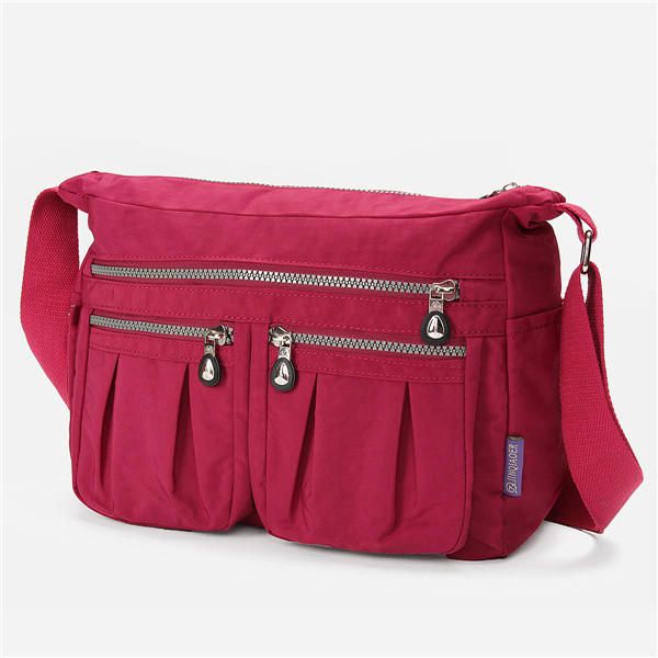 Bolsos Ligeros De Nailon Para Mujer Bolsos Al Aire Libre Casuales Bolsos De Hombro Impermeables Bolsos Cruzados