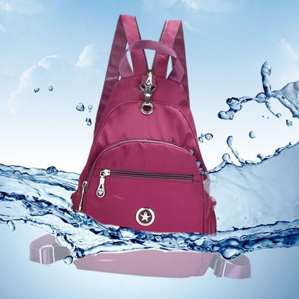 Bolsos Ligeros De Nailon Para Mujer Bolsos De Hombro Al Aire Libre Mochila Deportiva