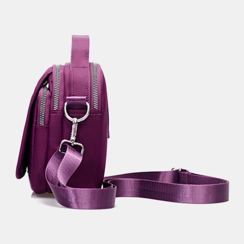 Mini Bolso De Hombro Impermeable Ligero Pequeño Para Mujer Bolso Bandolera Bolso Para Teléfono