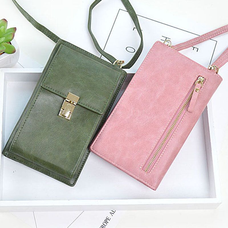 Mini Bolso Pequeño Para Teléfono Para Mujer Tarjetero Cartera Bandolera Bandolera