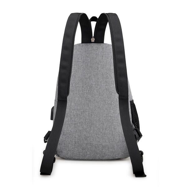 Mochila Multifunción Con Bolsa De Pecho Para Hombres Y Mujeres Con Puerto De Carga Usb Externo