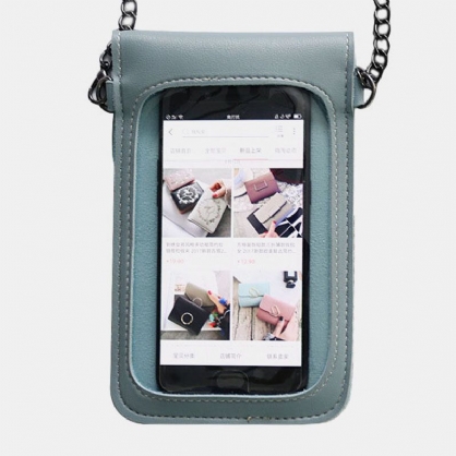 Mujeres 6.3 Pulgadas Pantalla Táctil Cadena Bolso Casual Para Teléfono Bolso Bandolera Bolso Bandolera