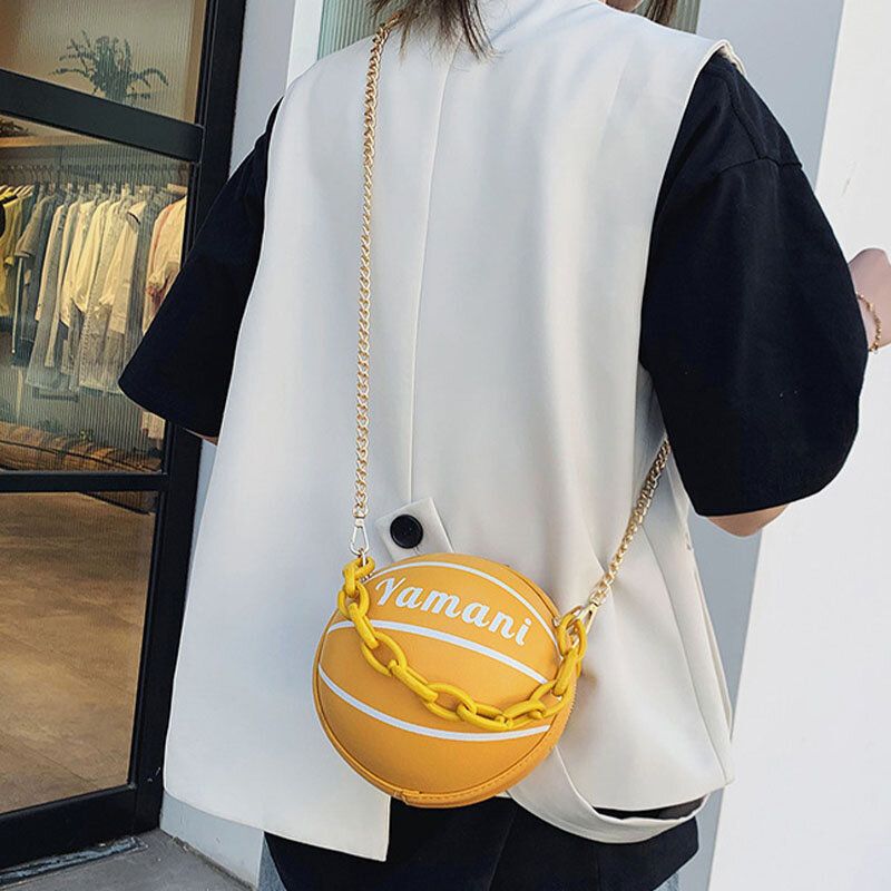 Mujeres Baloncesto Fútbol Cadenas Bolso Bandolera Bolso Bandolera