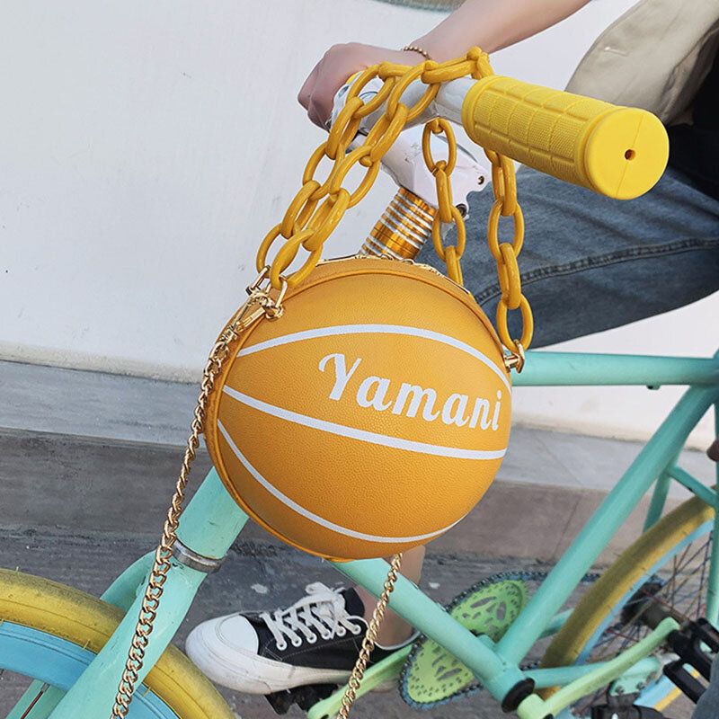 Mujeres Baloncesto Fútbol Cadenas Bolso Bandolera Bolso Bandolera