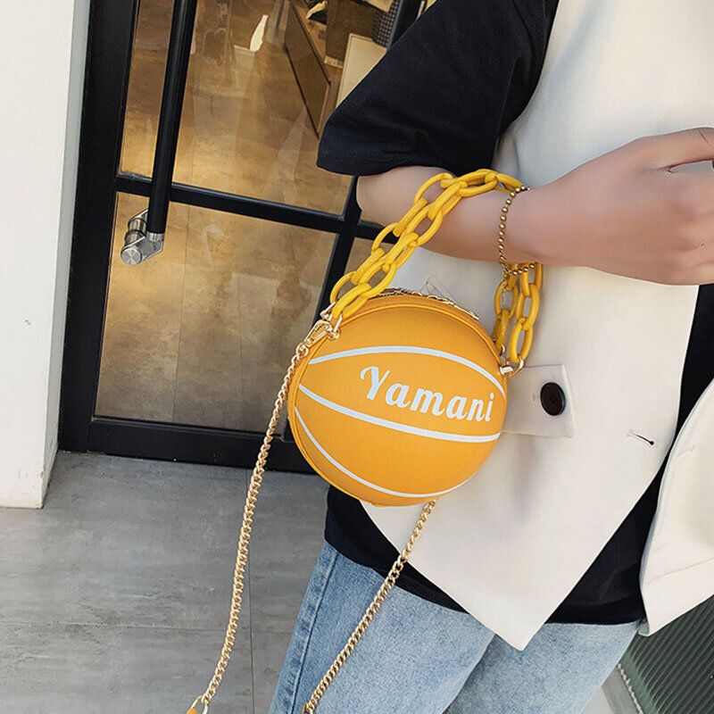 Mujeres Baloncesto Fútbol Cadenas Bolso Bandolera Bolso Bandolera