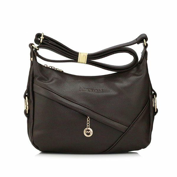 Myston Bolsos Cruzados De Cuero Pu Para Mujer Laides Bolsos De Hombro Elegantes Bolsos De Hombreajero