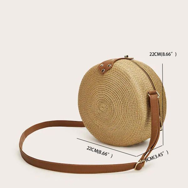 Omen Crossbody Summer Beach Bags Mujer Bolsa De Paja