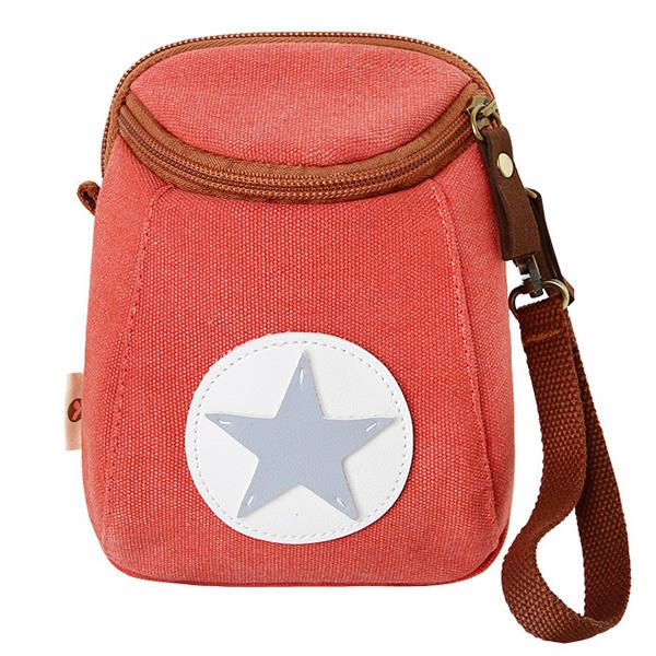 Parche Literary Fresh Wild Crossbody Bag Messenger Bag Teléfono