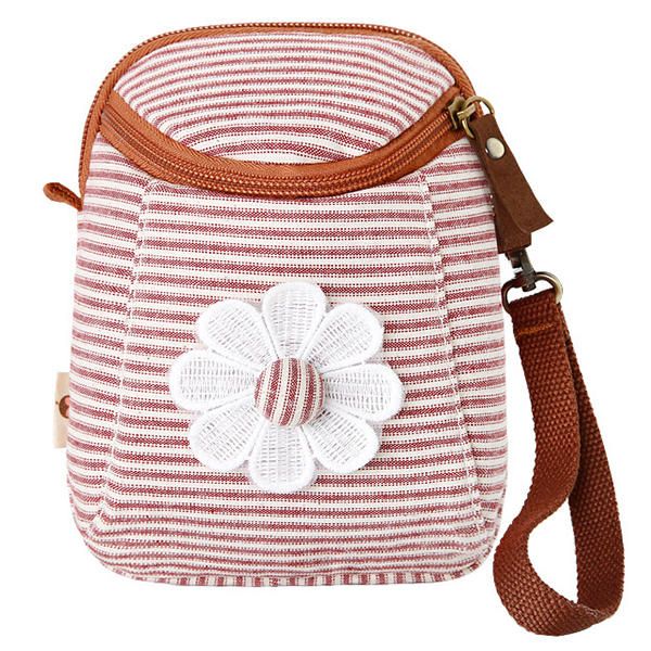 Parche Literary Fresh Wild Crossbody Bag Messenger Bag Teléfono