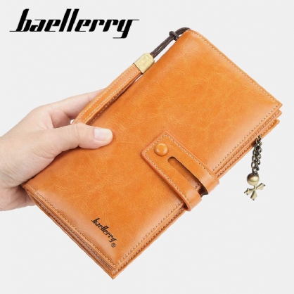 Baellerry Mujer Cartera Larga Tarjeta De Dinero Monedero Embragues Bolsa