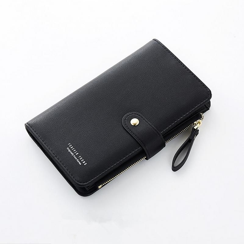 Bolso Para Teléfono Con Pantalla Táctil De Pu Para Mujer Bolso Para Monedas Cluth Wallet