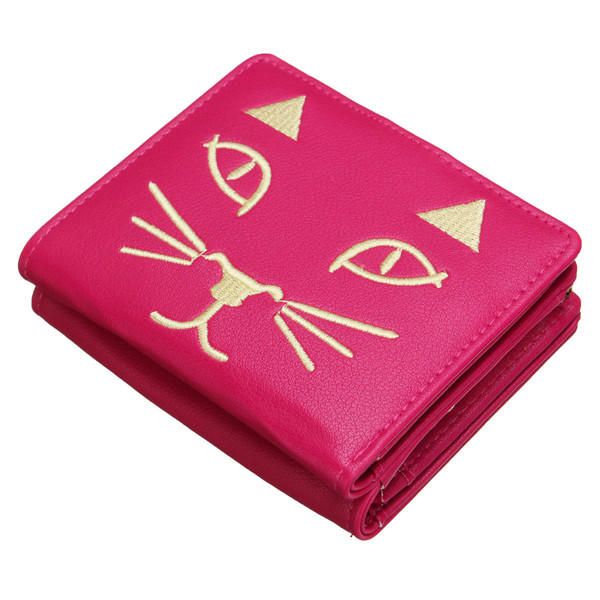 Cartera Corta Con Gato Lindo Para Mujer Monedero Con Cierre De Animal Encantador Para Mujer Tarjetero Bolsos Para Monedas