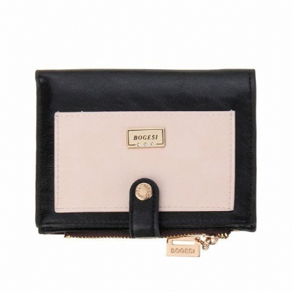 Cartera Corta Para Mujer Monedero De Color Caramelo Para Niñas Tarjetero Tarjetero Bolsos Para Monedas