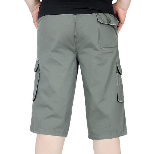 Pantalones Cargo Casuales De Talla Grande Para Hombre De Verano Pantalones Cortos Informales Sueltos Y Transpirables