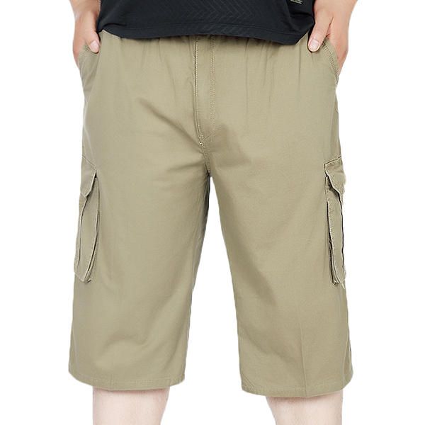 Pantalones Cargo Casuales De Talla Grande Para Hombre De Verano Pantalones Cortos Informales Sueltos Y Transpirables