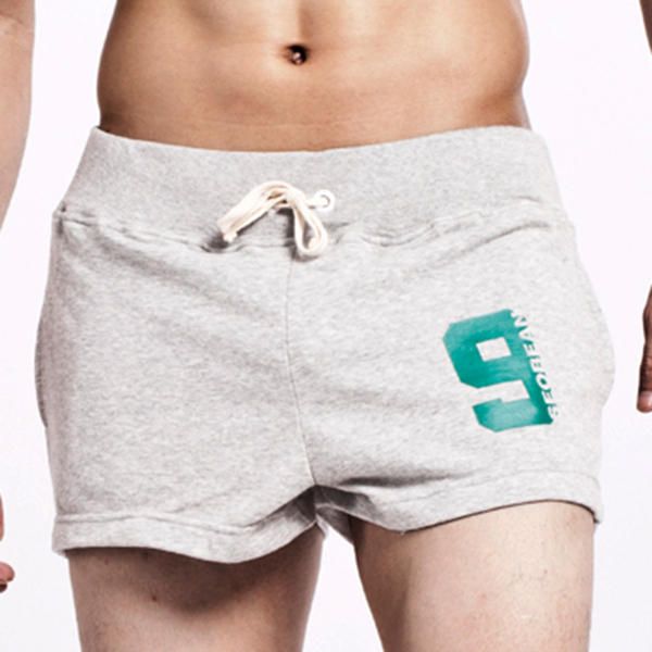 Pantalones Caseros De Cintura Elástica Para Hombre Pantalones Cortos De Playa Deportivos Con Flechas Informales