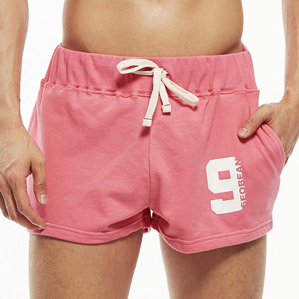 Pantalones Caseros De Cintura Elástica Para Hombre Pantalones Cortos De Playa Deportivos Con Flechas Informales