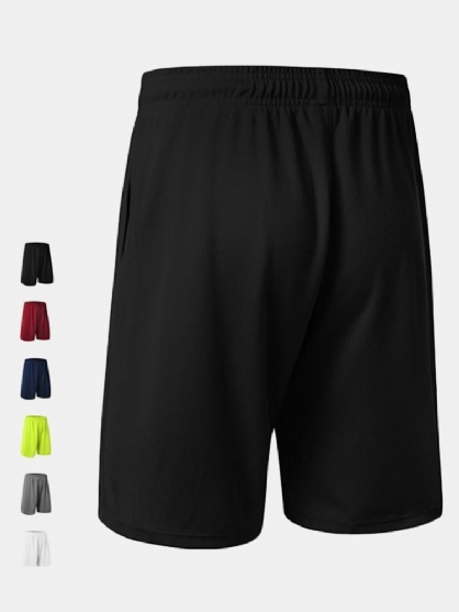 Pantalones Cortos De Baloncesto Para Correr Sueltos Y Transpirables Pantalones Deportivos Hasta La Rodilla De Secado Rápido Para Hombres