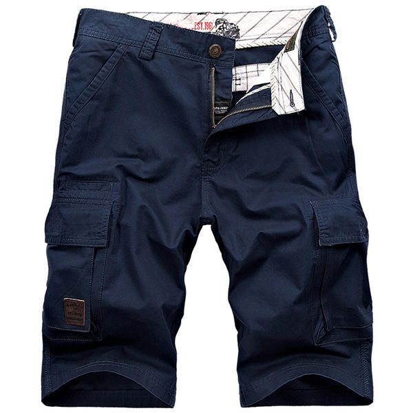 Pantalones Cortos De Carga Con Múltiples Bolsillos De Verano Para Hombre 30-44 Quinto Pantalones Cortos Informales Sueltos Y Transpirables