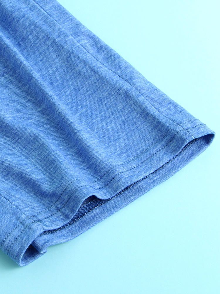 Pantalones Cortos Cómodos De Algodón Suave Para Hombre