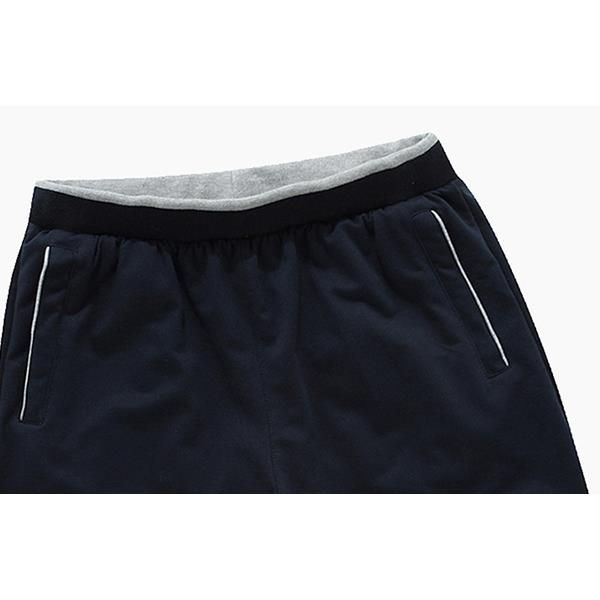 Pantalones Cortos De Tejido Sueltos De Gran Tamaño Pantalones Cortos Deportivos Casuales De Cintura Elástica Para Hombre