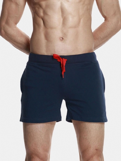 Pantalones De Playa De Secado Rápido Informales Para Hombres Pantalones Cortos Sueltos Deportivos De Algodón Para Exteriores