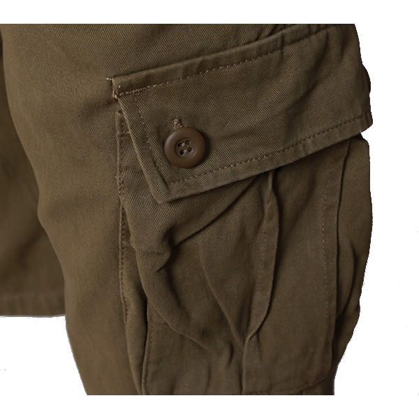 Primavera Verano Para Hombre 30-42 Pantalones Cargo De Algodón Casuales Pantalones Cortos Sueltos Hasta La Rodilla Para Deportes Al Aire Libre