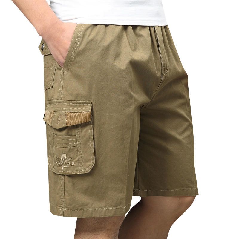 Shorts Cargo Sueltos De Gran Tamaño De Verano Para Hombre