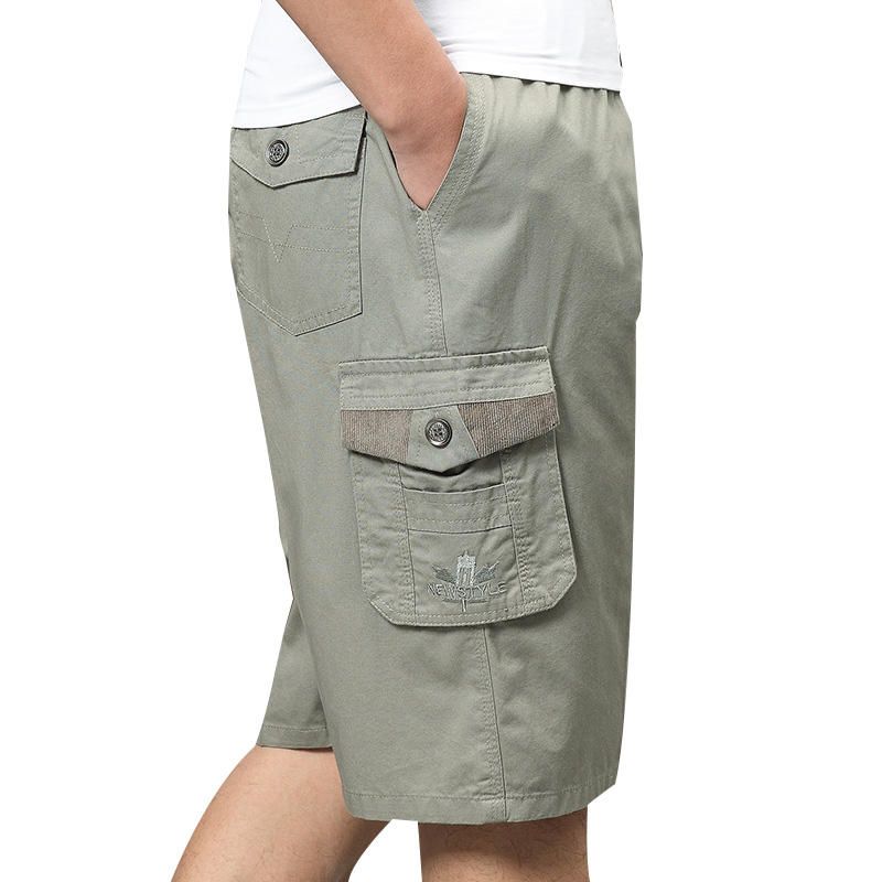 Shorts Cargo Sueltos De Gran Tamaño De Verano Para Hombre