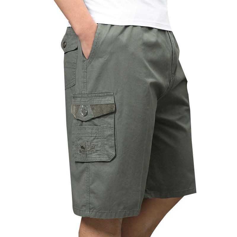 Shorts Cargo Sueltos De Gran Tamaño De Verano Para Hombre