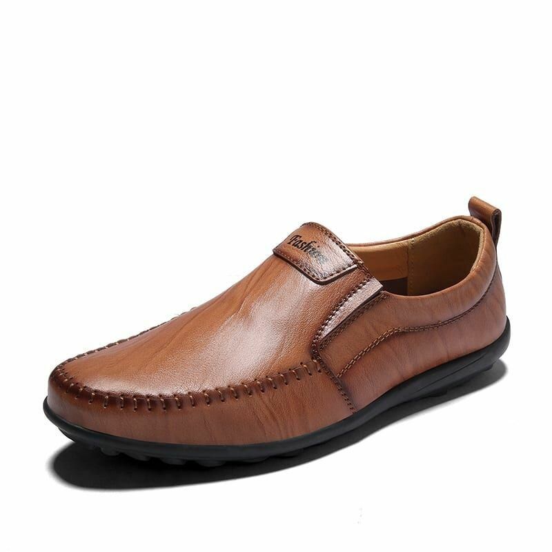 Hombres Retro Microfibra Cuero Suave Casual Negocios Oxfords