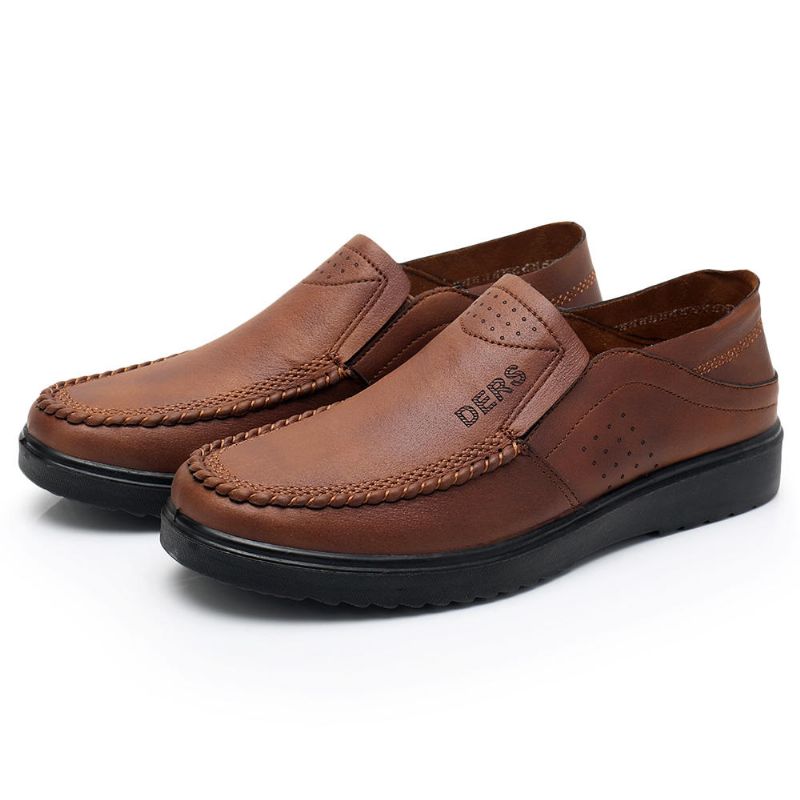 Microfibra De Negocios Cómodo Suela Suave Casual Oxfords