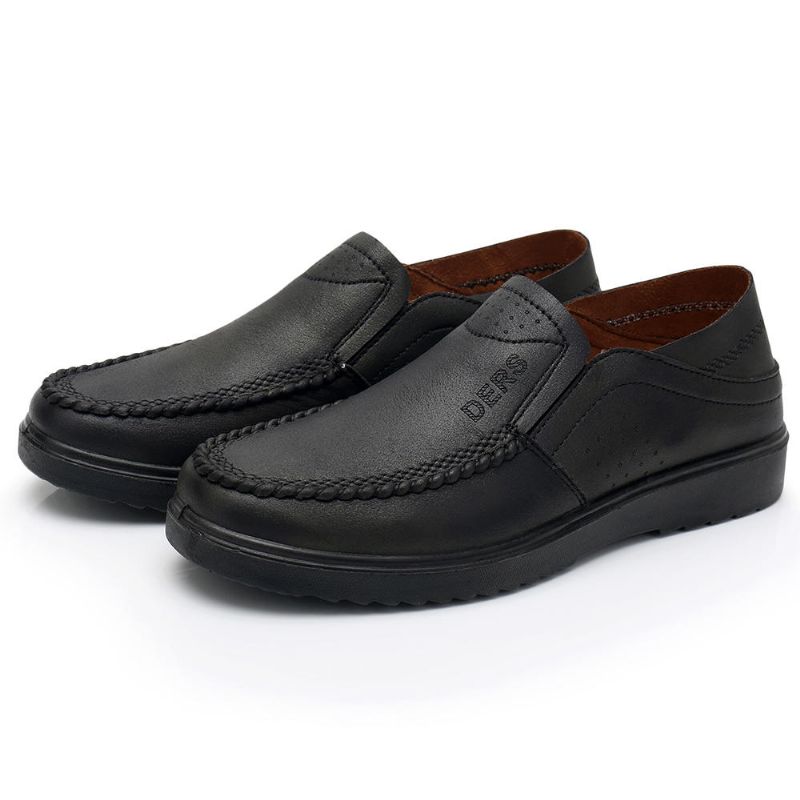 Microfibra De Negocios Cómodo Suela Suave Casual Oxfords