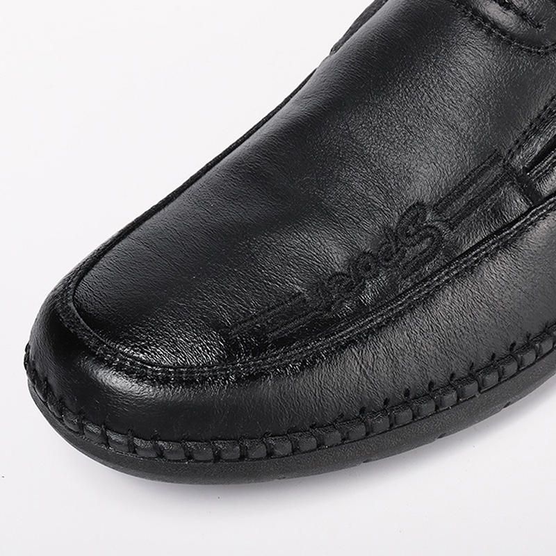 Oxfords De Cuero De Negocios De Microfibra Cómodos Informales Para Hombres