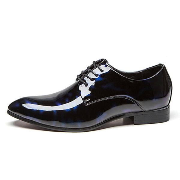 Zapato De Vestir Con Punta Puntiaguda Para Hombre Oxford Formal De Negocios