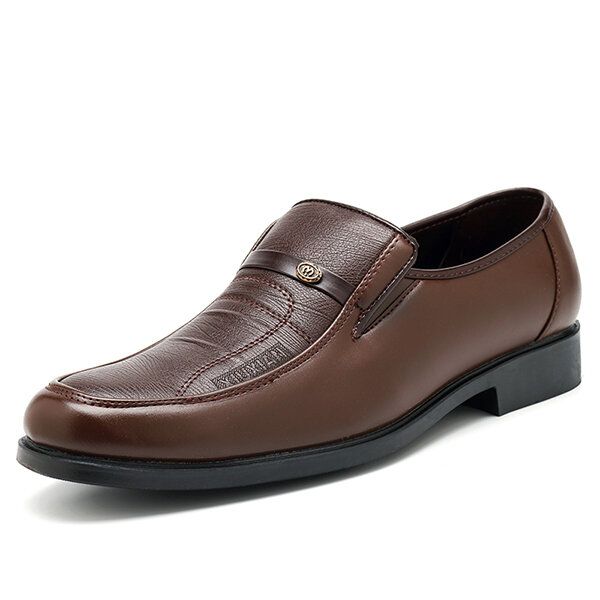 Zapatos Casuales De Negocios De Cuero Suave Para Hombres Zapatos Formales