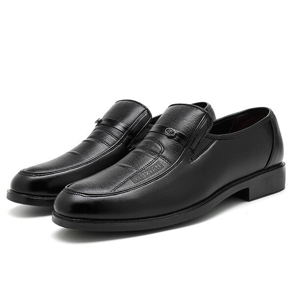 Zapatos Casuales De Negocios De Cuero Suave Para Hombres Zapatos Formales