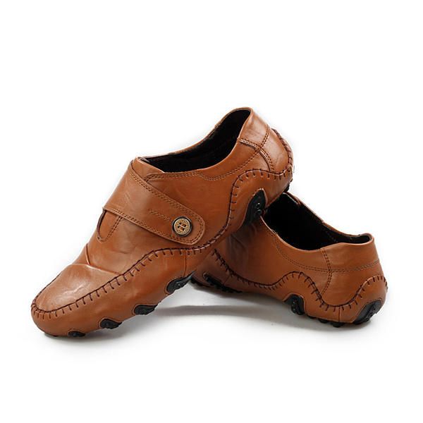 Zapatos De Conducción De Suela De Goma Con Patrón De Pulpo Oxfords Transpirables De Cuero Suave Para Hombre