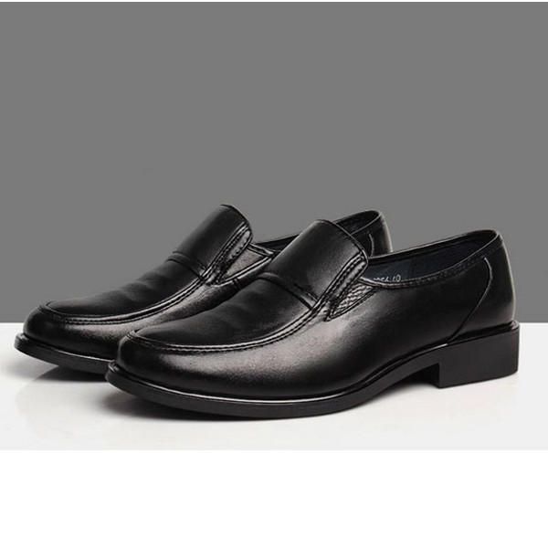 Zapatos Formales De Negocios Para Hombre Mocasines Casuales Sin Cordones De Cuero Artificial