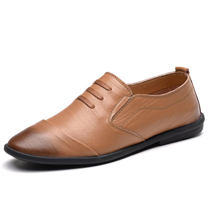 Zapatos Formales Sencillos Transpirables Suaves Y Casuales Para Hombres