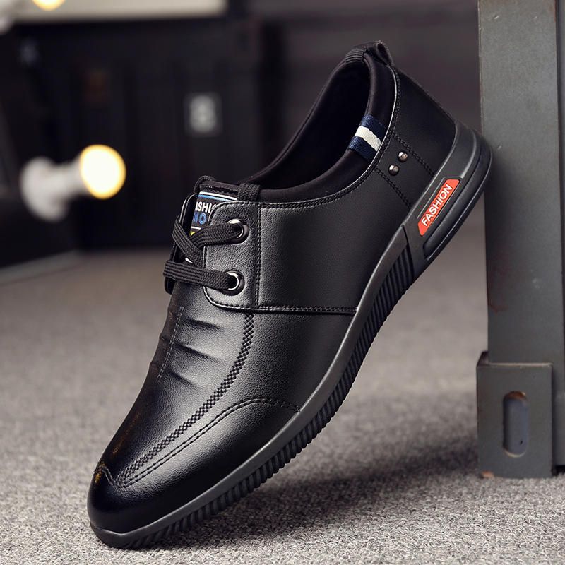 Zapatos Informales De Negocios De Microfibra Para Hombre Oxford Suaves Diarios