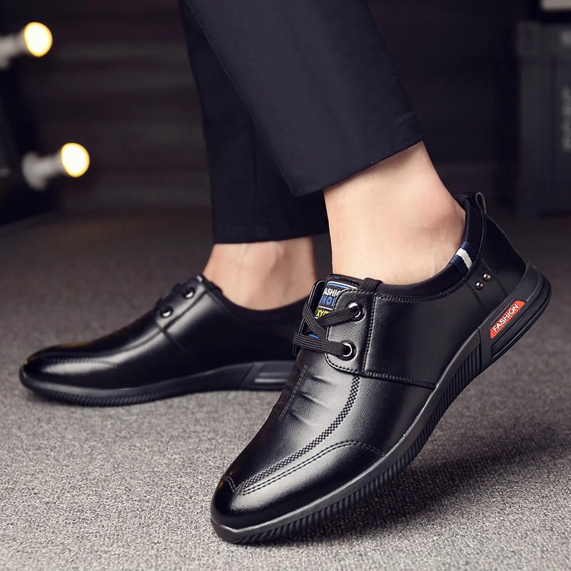 Zapatos Informales De Negocios De Microfibra Para Hombre Oxford Suaves Diarios