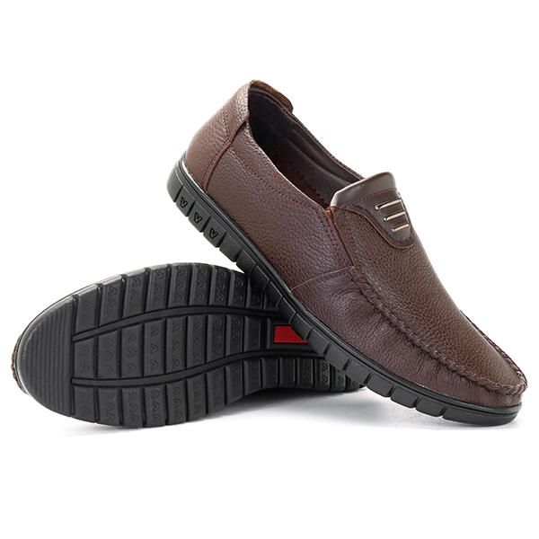 Zapatos Oxford De Cuero Casual De Negocios Para Hombres