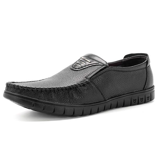 Zapatos Oxford De Cuero Casual De Negocios Para Hombres